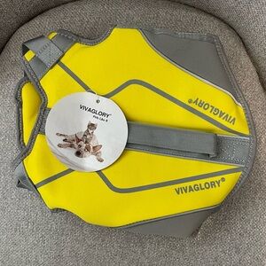 VIVAGLORY -Neoprene Dog Life Jacket, size small